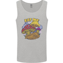 Eat Me Mushroom Fungi Mycology Mens Vest Tank Top Sports Grey