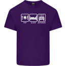Eat Sleep 4X4 Off Road Roading Car Mens Cotton T-Shirt Tee Top Purple