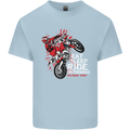 Eat Sleep Ride Motocross Dirt Bike MotoX Kids T-Shirt Childrens Light Blue