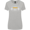 Eat Sleep Train Repeat Gym Training Top Womens Wider Cut T-Shirt Sports Grey