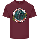 Edward Pizza Hands Funny Food Chef Parody Mens Cotton T-Shirt Tee Top Maroon