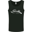 Enjoy Cannabis Funny Weed Drugs Spliff Bong Mens Vest Tank Top Black