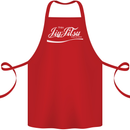 Enjoy Jiu Jitsu MMA Mixed Martial Art Funny Cotton Apron 100% Organic Red