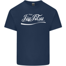 Enjoy Jiu Jitsu MMA Mixed Martial Art Funny Mens Cotton T-Shirt Tee Top Navy Blue