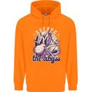 Escape the Abyss Scuba Diving Childrens Kids Hoodie Orange