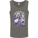 Escape the Abyss Scuba Diving Mens Vest Tank Top Charcoal