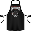 Everyone's a Photographer Until Photography Cotton Apron 100% Organic Black