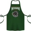 Everyone's a Photographer Until Photography Cotton Apron 100% Organic Forest Green