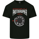 Everyone's a Photographer Until Photography Kids T-Shirt Childrens Black