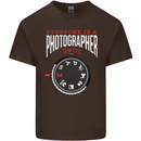 Everyone's a Photographer Until Photography Kids T-Shirt Childrens Chocolate