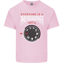 Everyone's a Photographer Until Photography Kids T-Shirt Childrens Light Pink