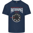 Everyone's a Photographer Until Photography Kids T-Shirt Childrens Navy Blue