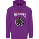 Everyone's a Photographer Until Photography Mens 80% Cotton Hoodie Purple
