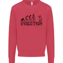 Evolution Photographer Funny Photoraphy Mens Sweatshirt Jumper Heliconia