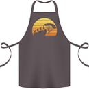 Evolution of Base Jumping Cotton Apron 100% Organic Dark Grey