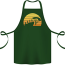 Evolution of Base Jumping Cotton Apron 100% Organic Forest Green