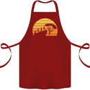 Evolution of Base Jumping Cotton Apron 100% Organic Maroon