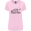 Evolution of a Fisherman Funny Fisherman Womens Wider Cut T-Shirt Light Pink