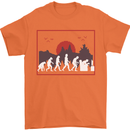 Evolution of a Gamer Gaming Video Games Mens T-Shirt Cotton Gildan Orange