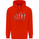 Evolution of a Guitarist Childrens Kids Hoodie Bright Red