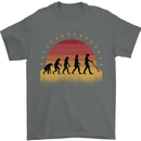 Evolution of a Metal Detector Detecting Mens T-Shirt 100% Cotton Charcoal