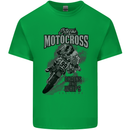 Extreme Motocross Dirt Bike MotoX Motosport Mens Cotton T-Shirt Tee Top Irish Green
