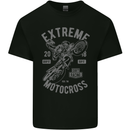 Extreme Motocross Motorbike Motox Kids T-Shirt Childrens Black