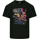 Extreme Race Motocross Dirt Bike Motorbike Kids T-Shirt Childrens Black