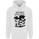 Fantasy Writer Author Novelist Dragons Childrens Kids Hoodie White