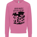 Fantasy Writer Author Novelist Dragons Mens Sweatshirt Jumper Azalea