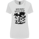Fantasy Writer Author Novelist Dragons Womens Wider Cut T-Shirt White