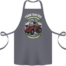 Farm Tractor Farming Farmer Cotton Apron 100% Organic Steel