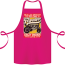 Farming Skilled Enough to Be a Farmer Cotton Apron 100% Organic Pink