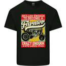 Farming Skilled Enough to Be a Farmer Kids T-Shirt Childrens Black