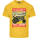 Farming Skilled Enough to Be a Farmer Kids T-Shirt Childrens Yellow