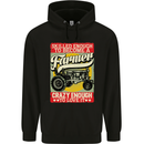 Farming Skilled Enough to Be a Farmer Mens 80% Cotton Hoodie Black