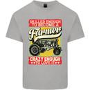 Farming Skilled Enough to Be a Farmer Mens Cotton T-Shirt Tee Top Sports Grey