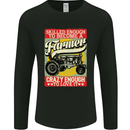 Farming Skilled Enough to Be a Farmer Mens Long Sleeve T-Shirt Black