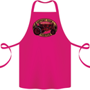 Farming Support Your Local Farmer Cotton Apron 100% Organic Pink