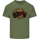 Farming Support Your Local Farmer Mens Cotton T-Shirt Tee Top Military Green