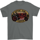 Farming Support Your Local Farmer Mens T-Shirt Cotton Gildan Charcoal