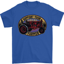 Farming Support Your Local Farmer Mens T-Shirt Cotton Gildan Royal Blue