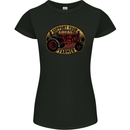 Farming Support Your Local Farmer Womens Petite Cut T-Shirt Black
