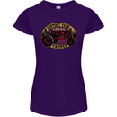 Farming Support Your Local Farmer Womens Petite Cut T-Shirt Purple