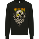 Fastest Rider Motorcycle Motorbike Biker Mens Sweatshirt Jumper Black
