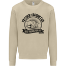 Father & Daughter Best Friends Father's Day Mens Sweatshirt Jumper Sand