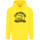 Father & Daughters Best Friends Fathers Day Childrens Kids Hoodie Yellow