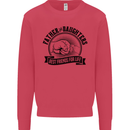 Father & Daughters Best Friends Fathers Day Mens Sweatshirt Jumper Heliconia