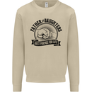 Father & Daughters Best Friends Fathers Day Mens Sweatshirt Jumper Sand