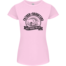 Father & Daughters Best Friends Fathers Day Womens Petite Cut T-Shirt Light Pink